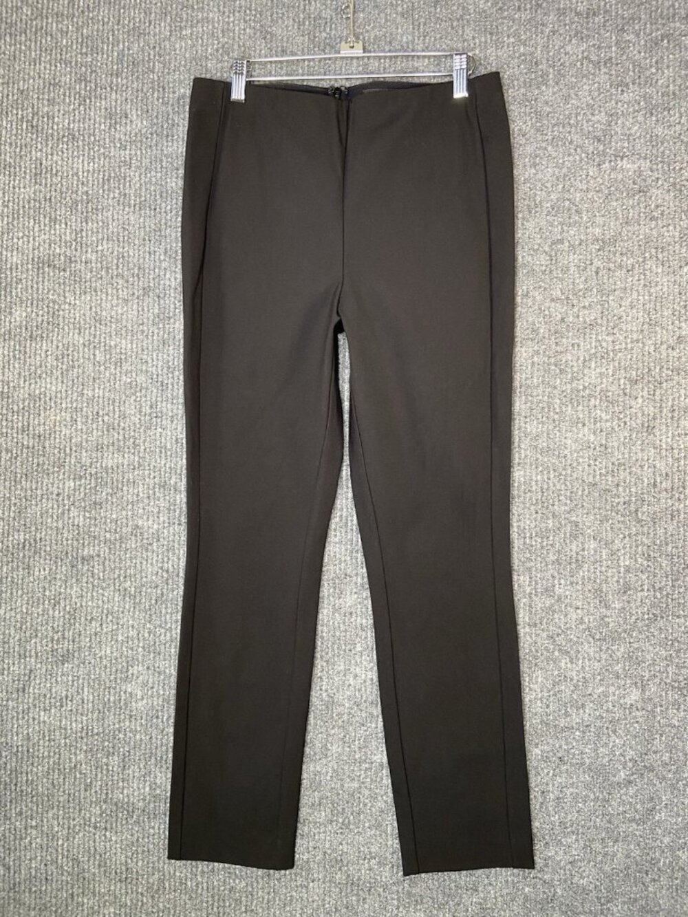 RAG & BONE Black Stretch Elastic Waist Back Zip Slim Fit Pants Sz 10